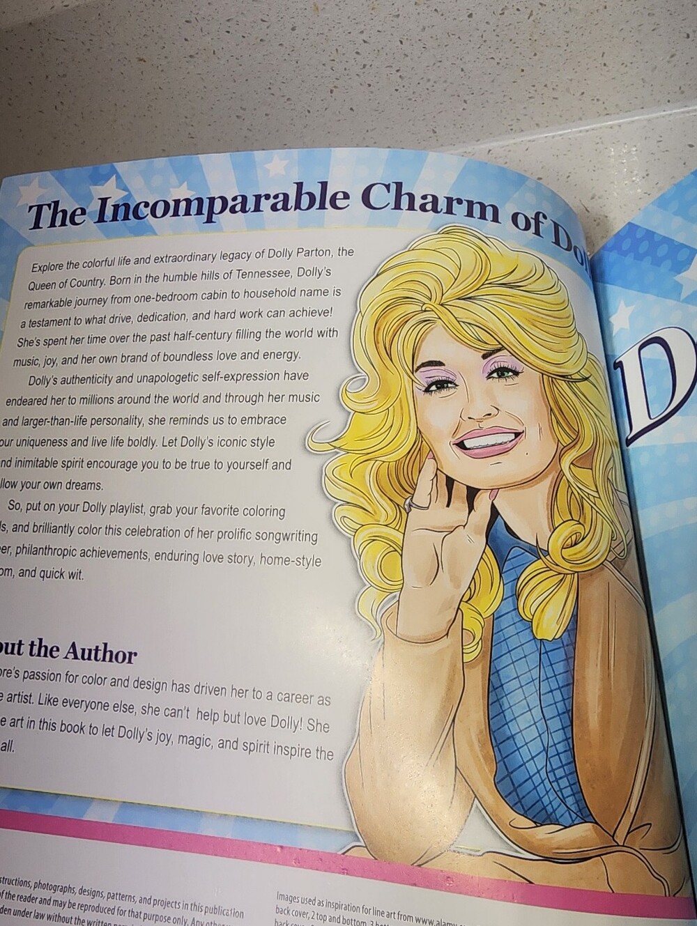 Dolly Parton Coloring And Activity  Book. Photo Gallery & Fun Facts New. - Picture 7 of 14